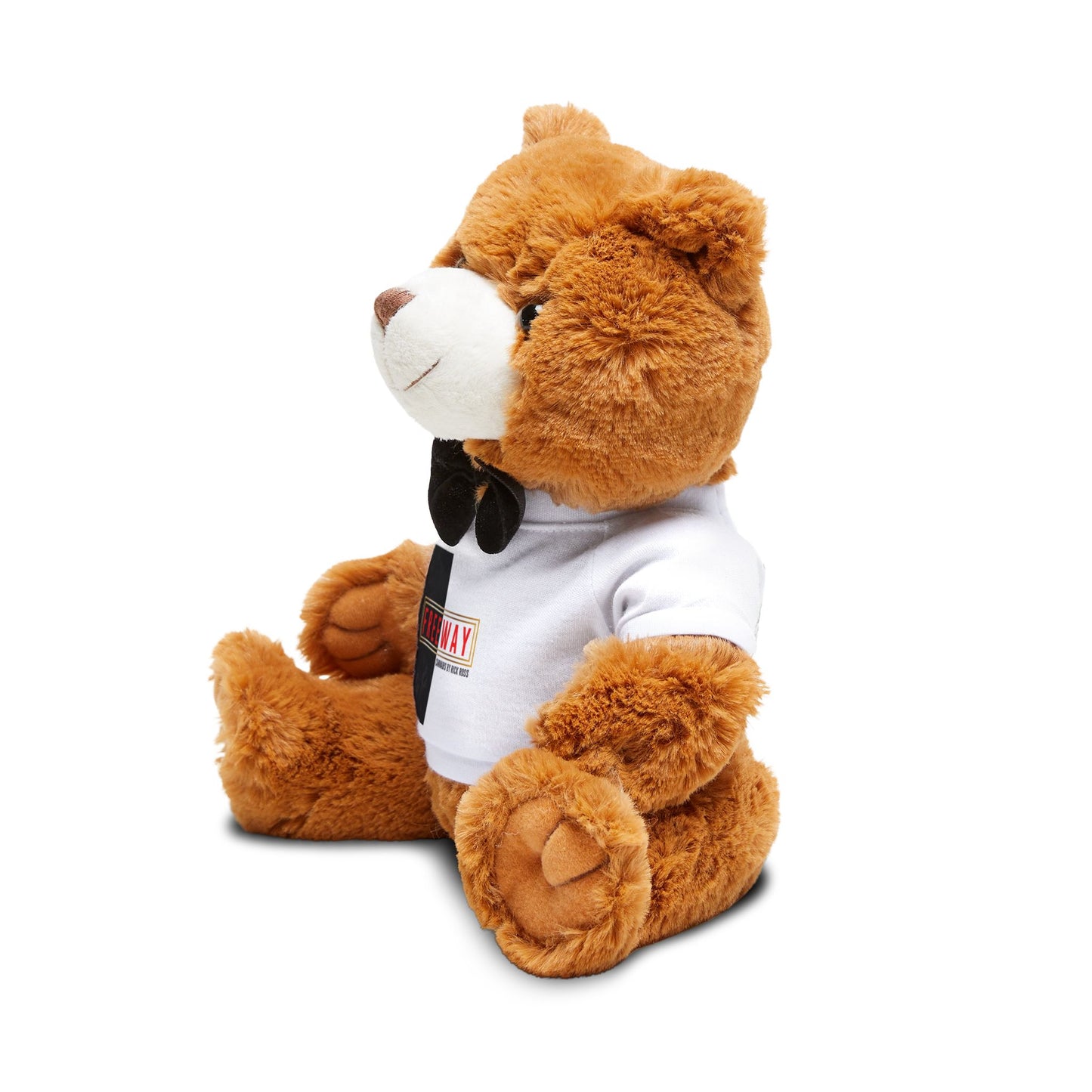 Freeway Teddy Bear with 'FREEWAY' T‑Shirt — Cute Plush Gift
