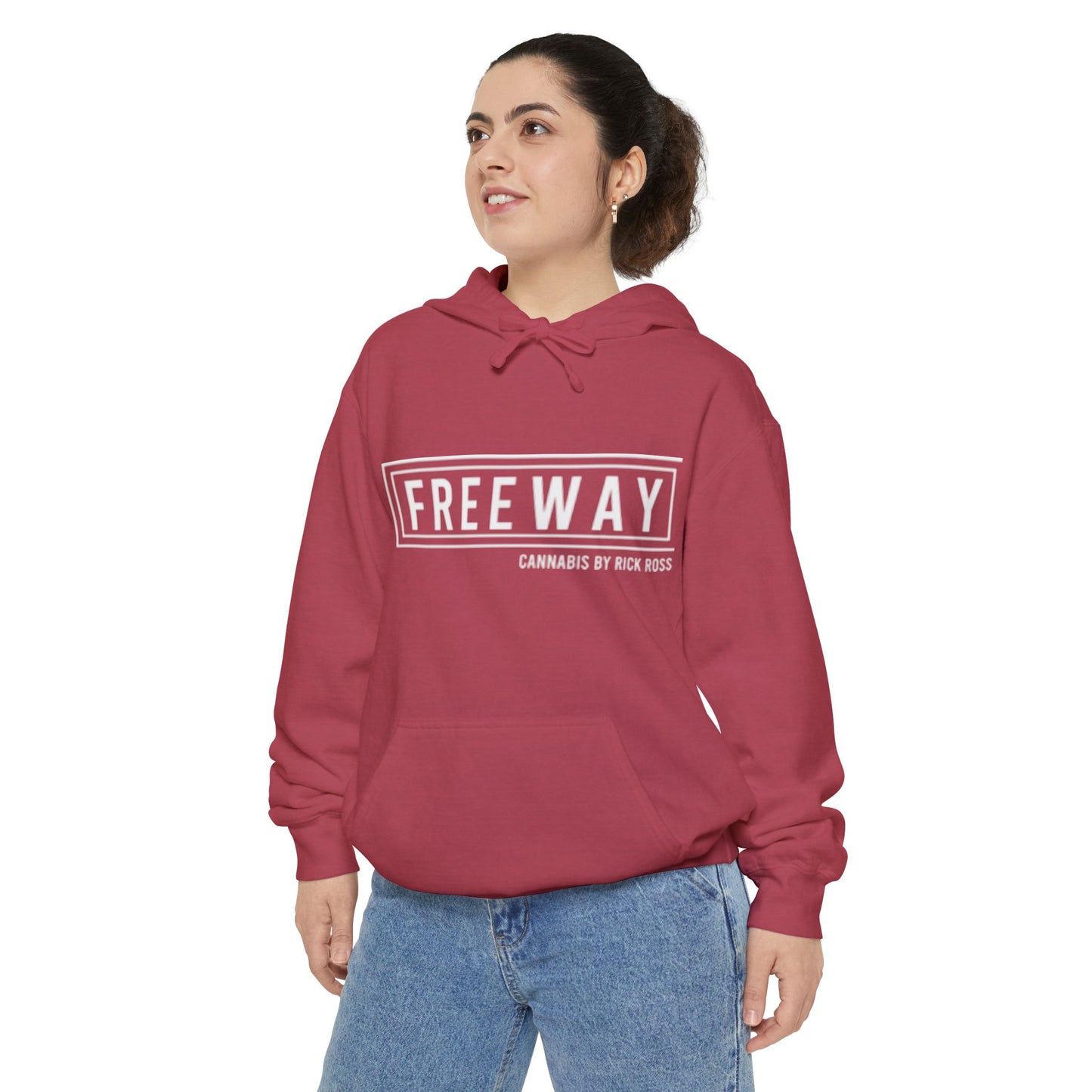 Freeway Canna Unisex Garment-Dyed Hoodie
