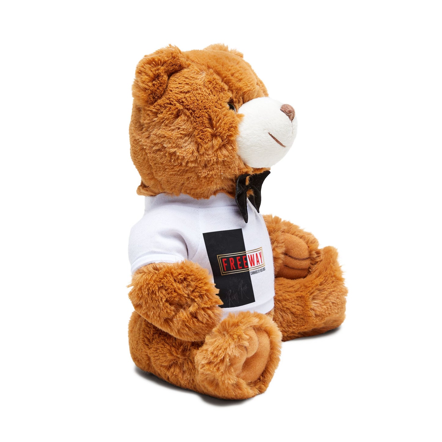 Freeway Teddy Bear with 'FREEWAY' T‑Shirt — Cute Plush Gift