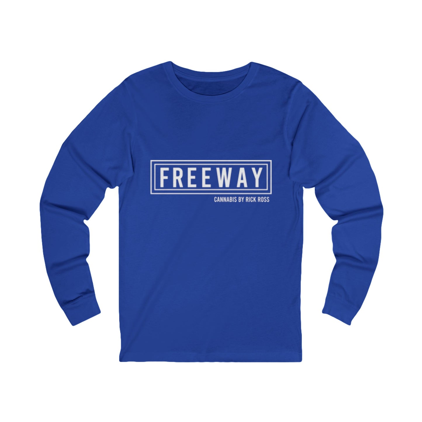 Freeway Graphic Unisex Jersey Long Sleeve Tee - Casual Streetwear Style