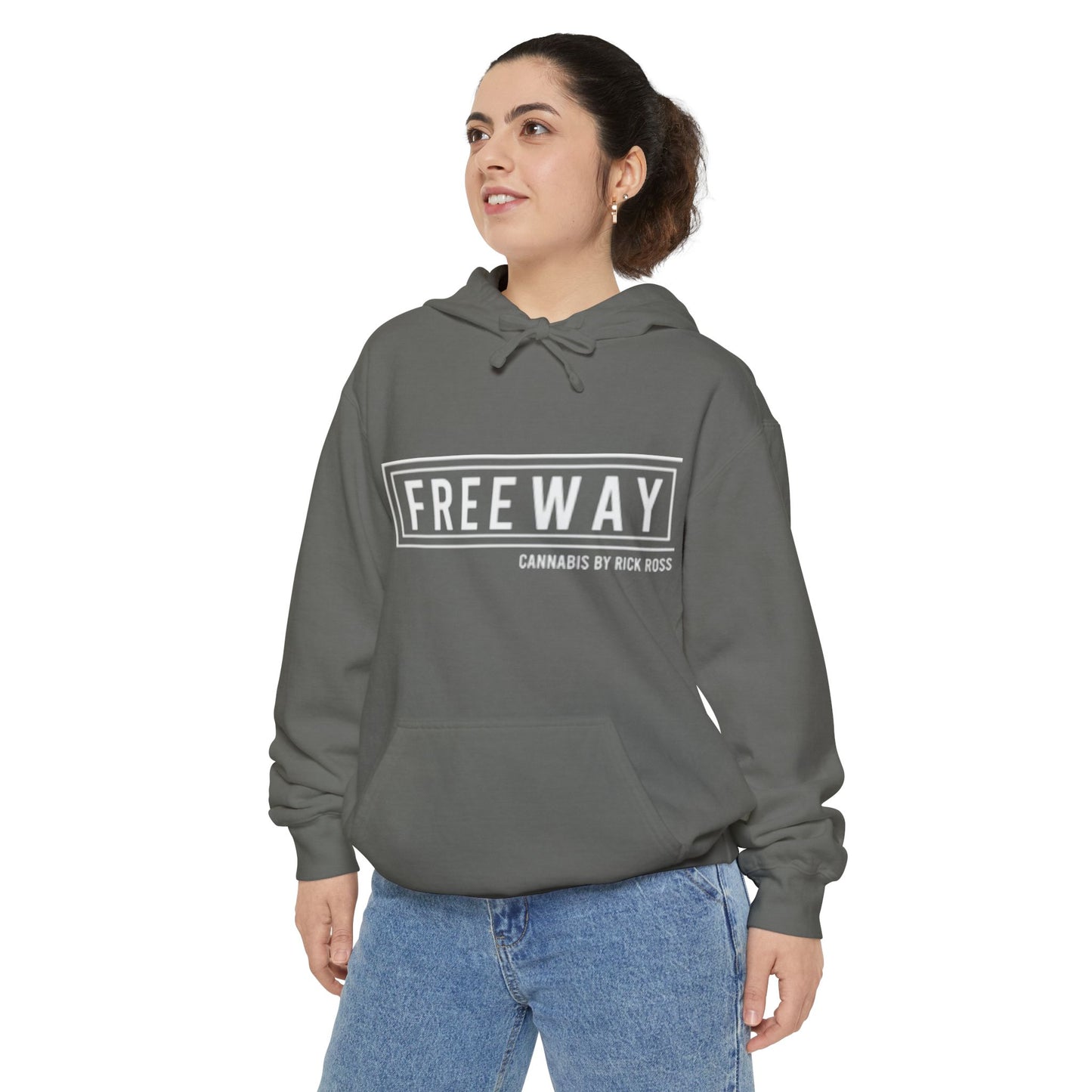 Freeway Canna Unisex Garment-Dyed Hoodie